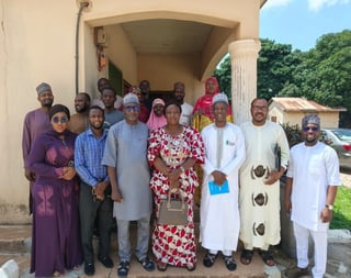 Group photograph of participants at the training of data collectors for the Price Benchmarking Survey, KADHSMA, Kaduna, 15th September 2026.
